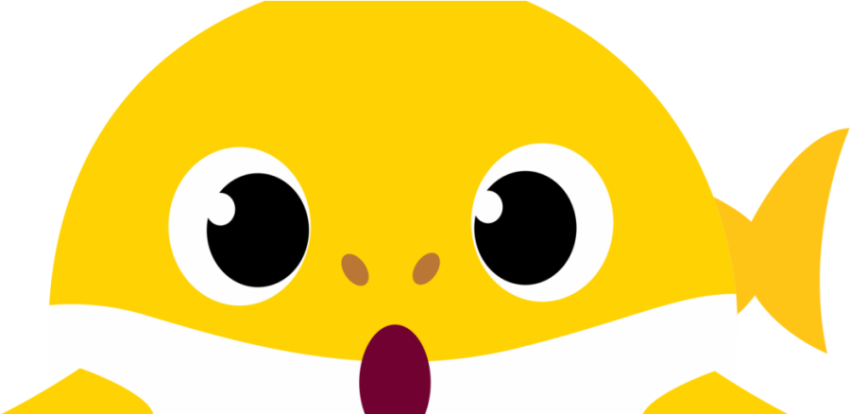 Doll Baby Shark PNG Cartoon Free Download