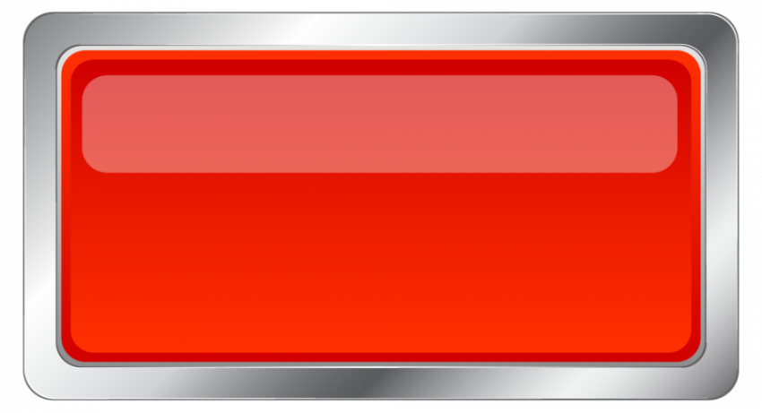 glossy red and grey button vector graphic design