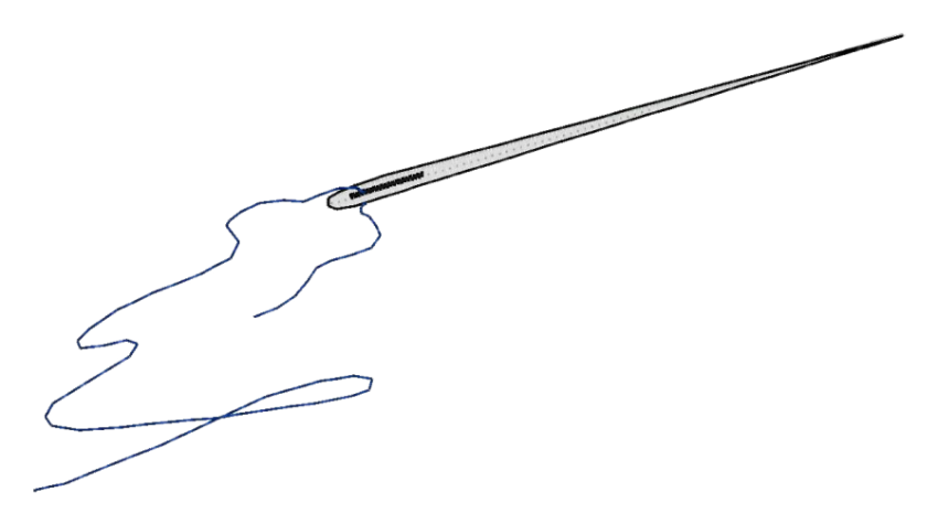 Sewing Needle PNG Free clipart Image