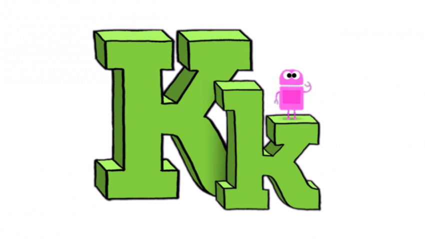3D Capital & Small K Letter PNG Image Free Download