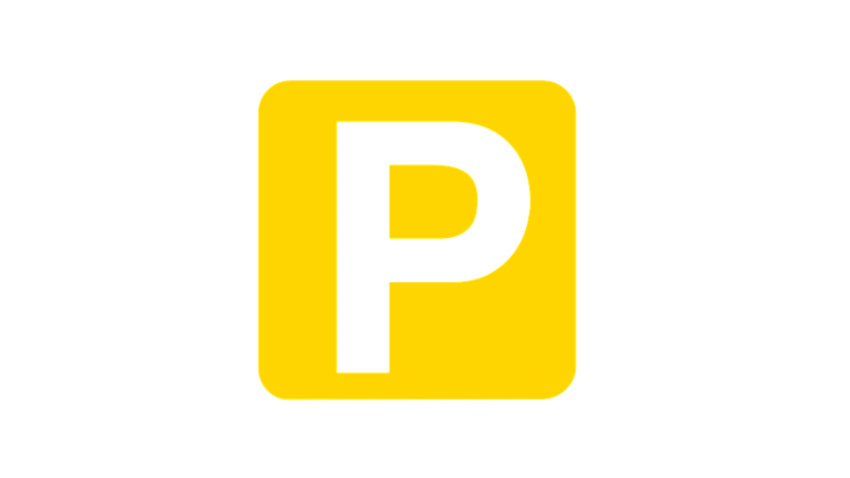 PSD Graphic Design On Parking PNG Image
