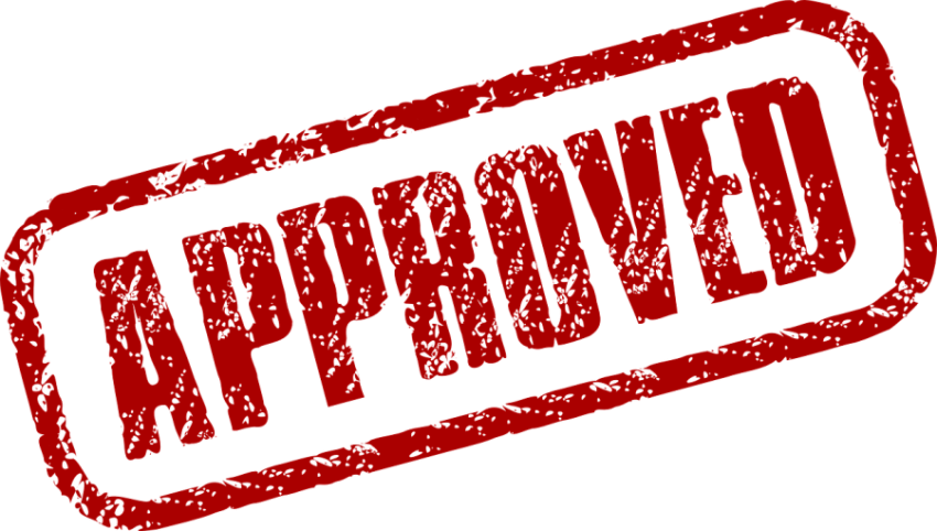 Approved Rubber Stamp PNG Image Free Download