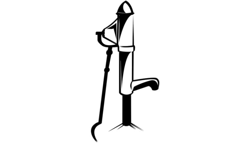 Fire Hydrant PNG Handpupm Art