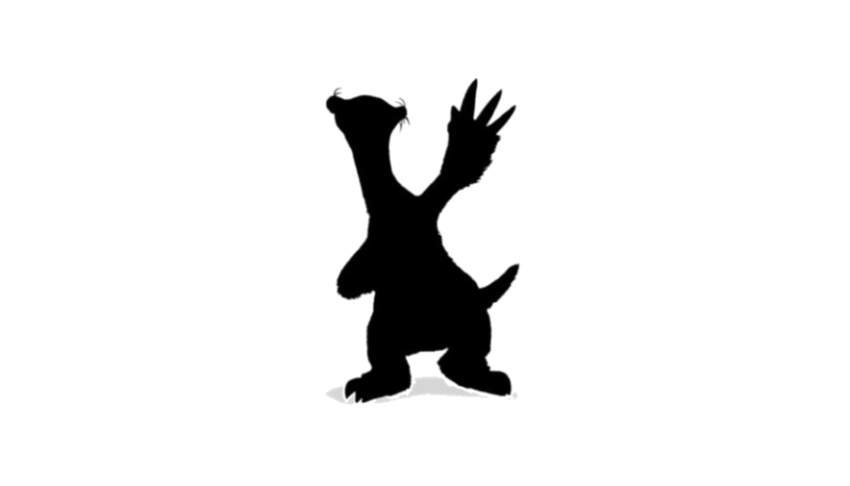 Ice Age PNG Sid Icon with no Background