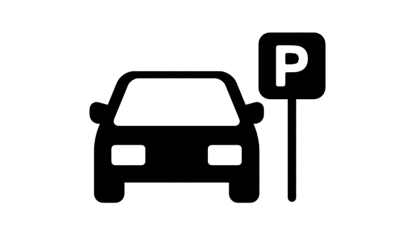 Valet Parking PNG Logo On Free Background