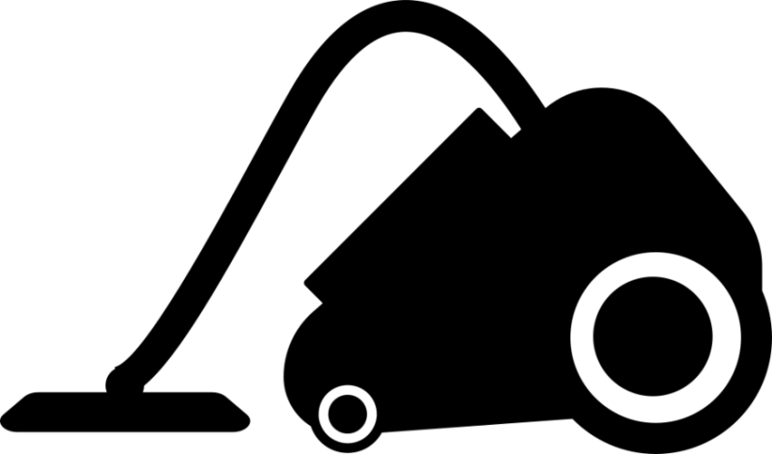 Vacuum Cleaner Icon PNG Free Transparent Background