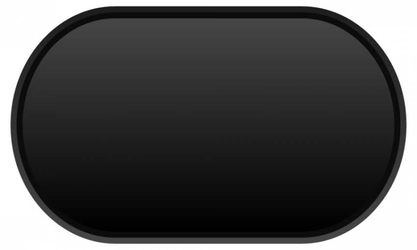 Black press button vector graphic design