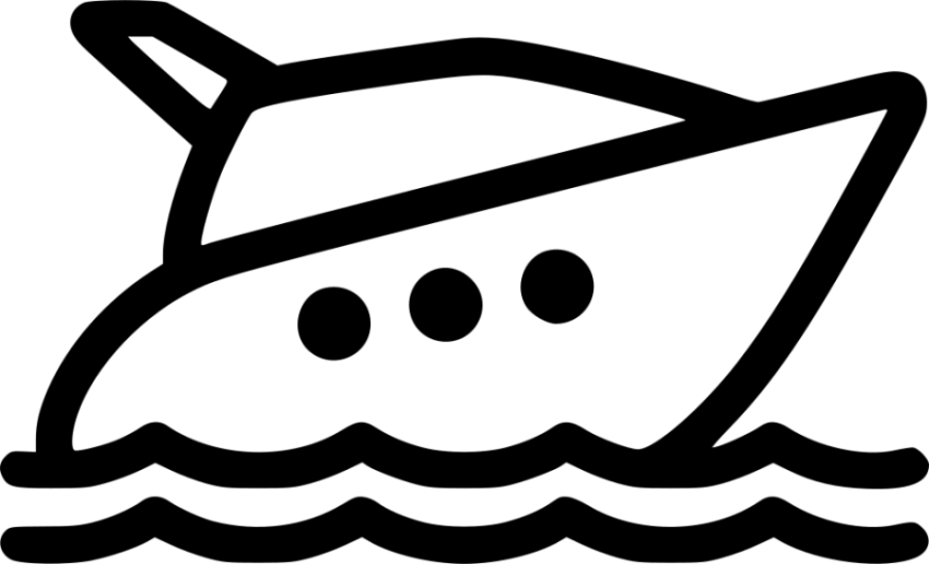 Yacht Free Transparent PNG Icon Download