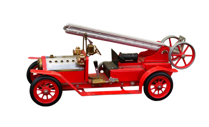 Handheld Fire Truck PNG Image Free Download