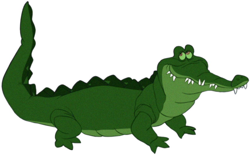 Peter Pan PNG Crocodile Cartoon Free Download