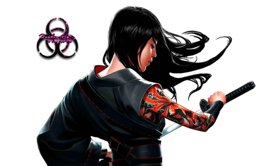 Illustartion Samurai PNG Drawing Free Download