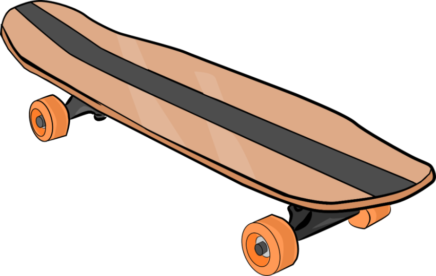 Skateboard PNG Drawing Image Free Download