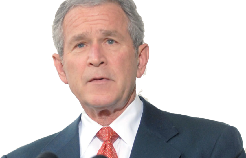 Digital Artwork PNG George Bush Image