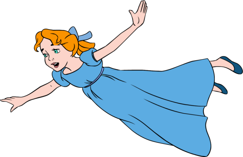 Wendy Peter Pan PNG Doll Free Download