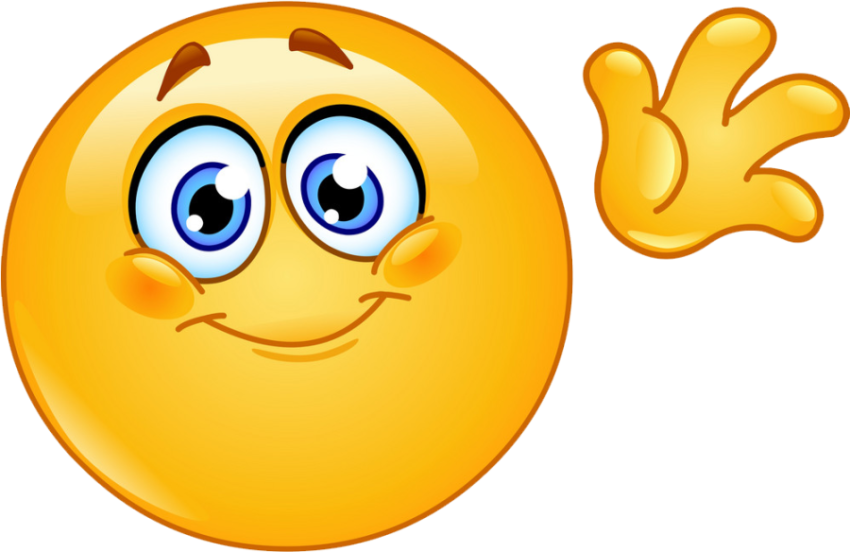 Vector Illustration Goodbye PNG Emoji