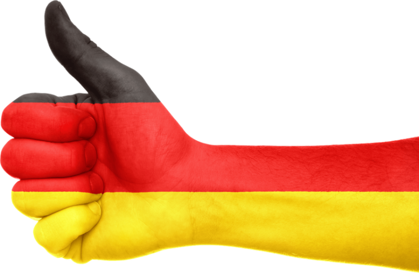 Germany Flag PNG Thumnail Arm Free Download
