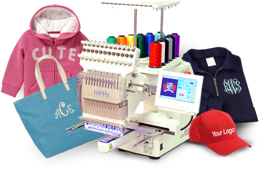 Clothes for Sewing Machine PNG Picture On Background