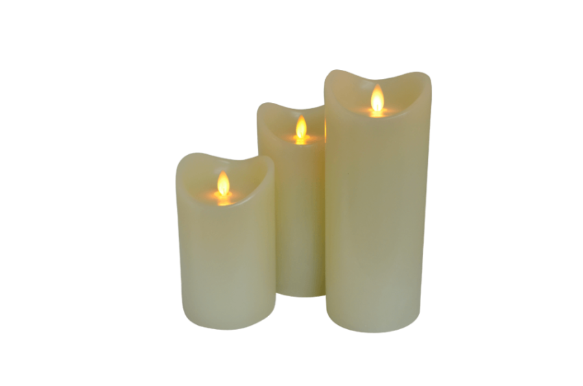 Animated Candles PNG With white Background