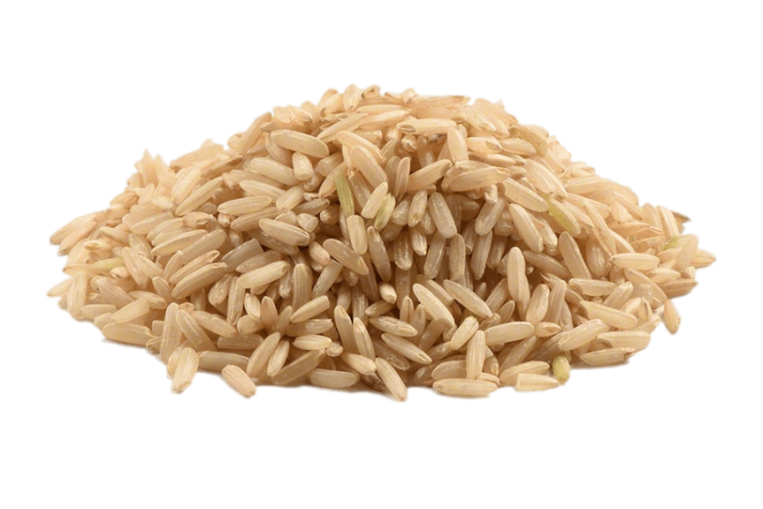 Brown Rice PNG On Transparent Image