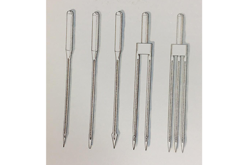 Isolated Steel Sewing Needle PNG Image Free Download
