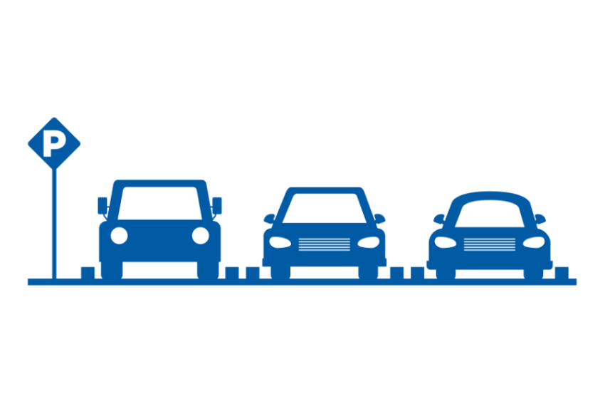 Blue Art of Car Parking PNG image free download