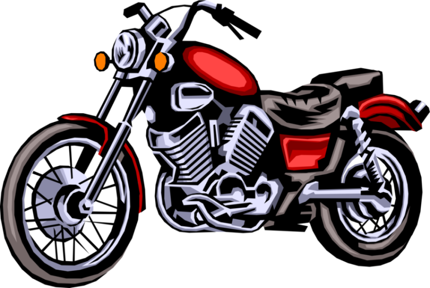 Motorcycle PNG Sticker Free Download