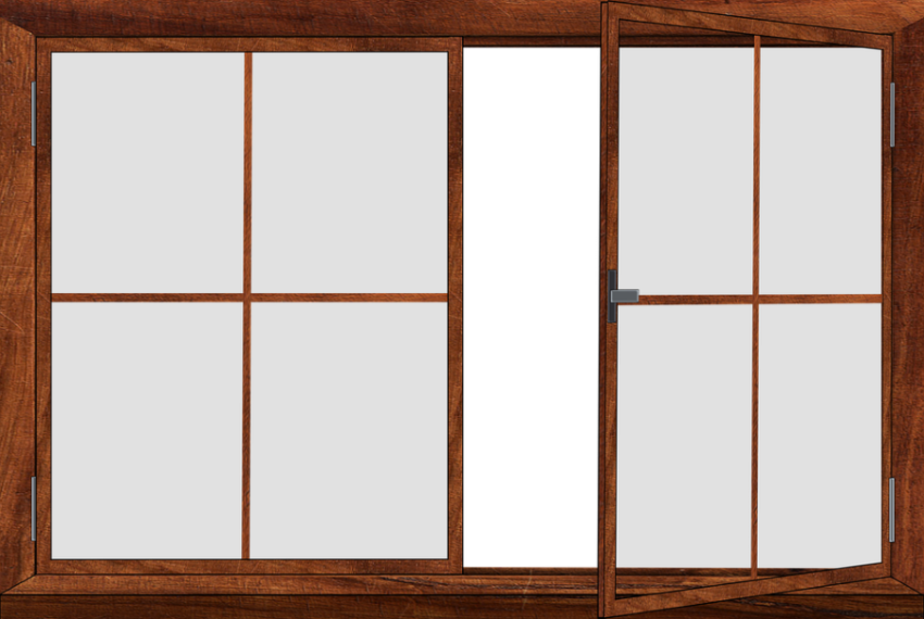 Realistic Window Frame PNG Image Free Download