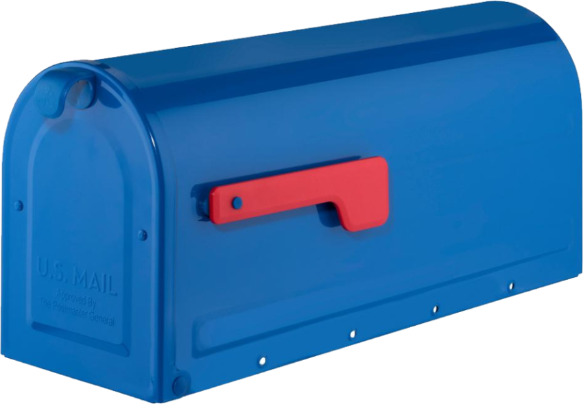 Blue Mailbox Clipart PNG Image Free Download