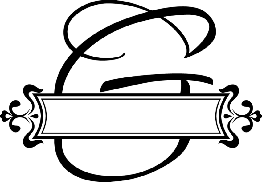 Fancy Letter G PNG On Transparent