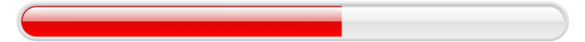 80% red web loding icon vector graphic design