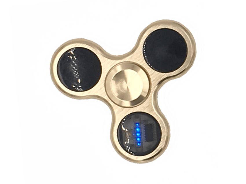 Goldern Vector Sillhuette HD Fidget Spinner PNG Image free download