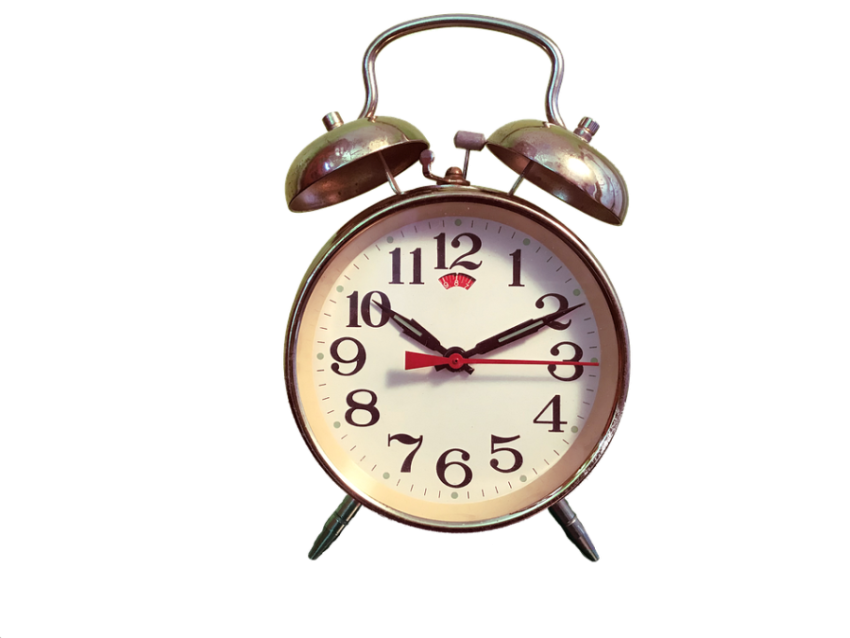 Svg Table Alarm Clock PNG Image Free Download