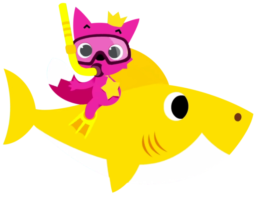 Yellow Baby Shark PNG Image Free Download