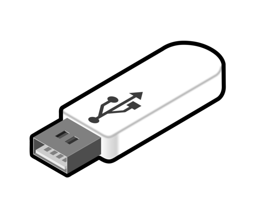 PSD Art Image On Usb Flash PNG Free Download