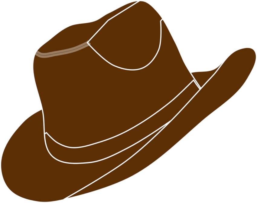 Vector Cowboy PNG Design image Free Download