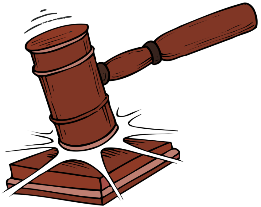 Justice Gavel PNG Sticker Free Download
