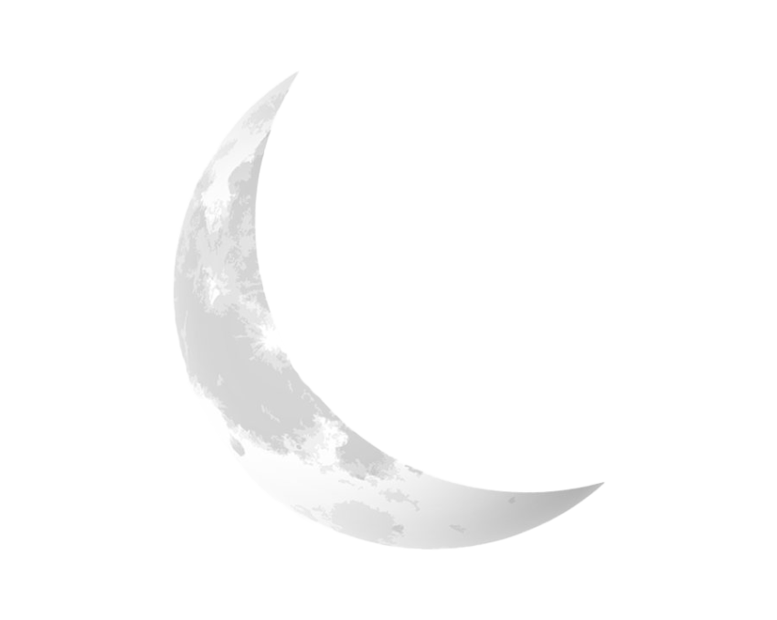 Crescent Half Moon PNG Image Free Download