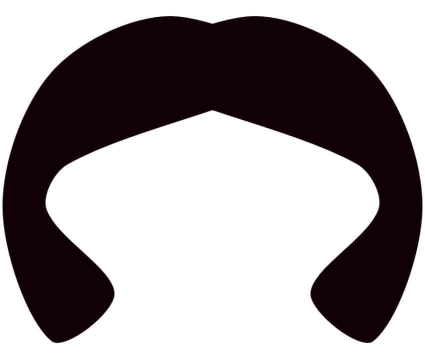 Clipart Black Wig PNG Image On Free Download