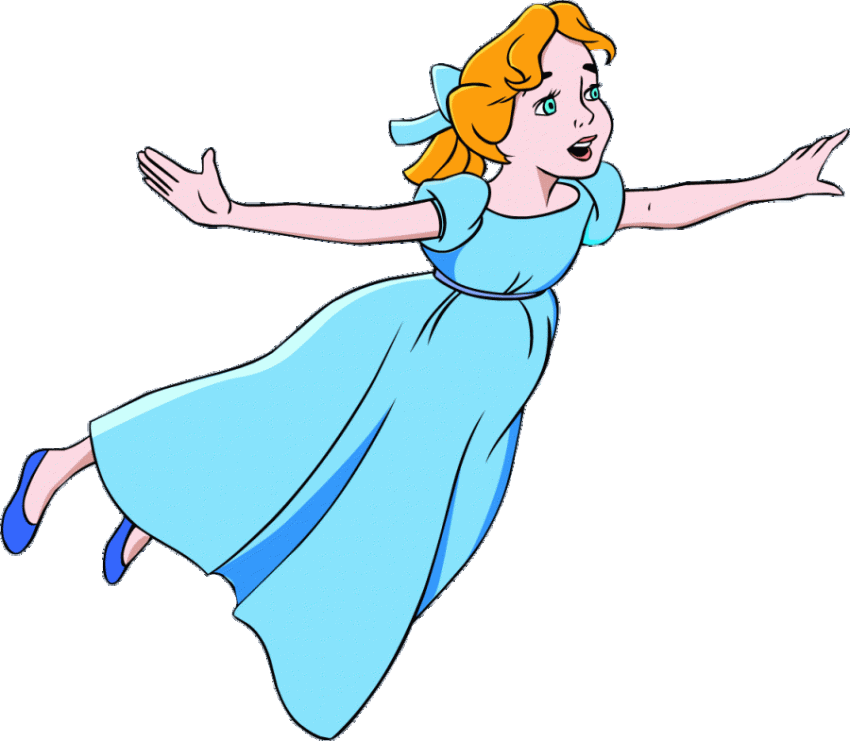 Flying Peter Pan PNG Drawn & Sticker Free Download