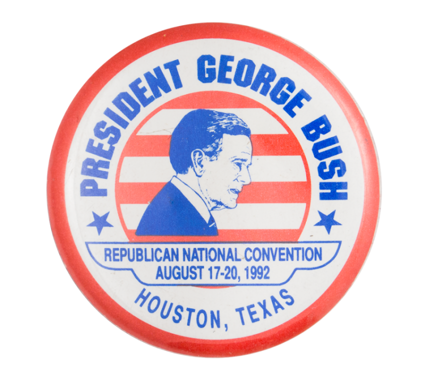 PSD Vector George Bush PNG Stamp Image Free Download
