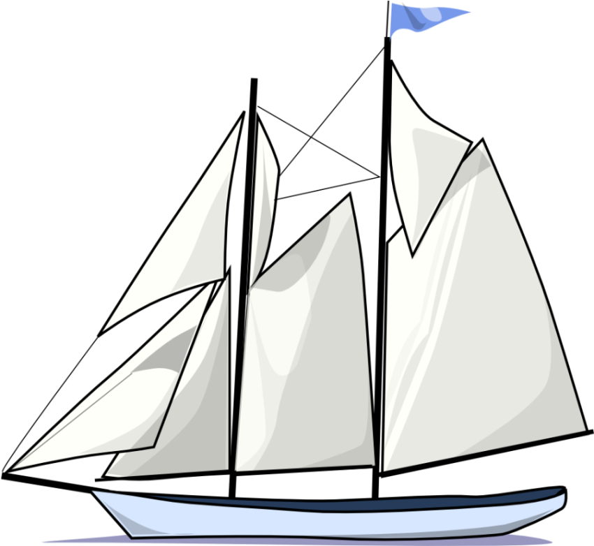 Yacht PNG Hand Art & Painting Free Download