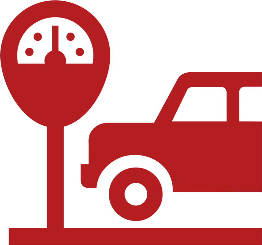 Red Parking PNG Vector Art Free Download