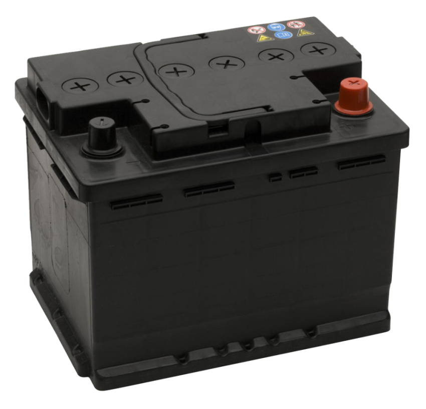Black Battery image PNG Download Free