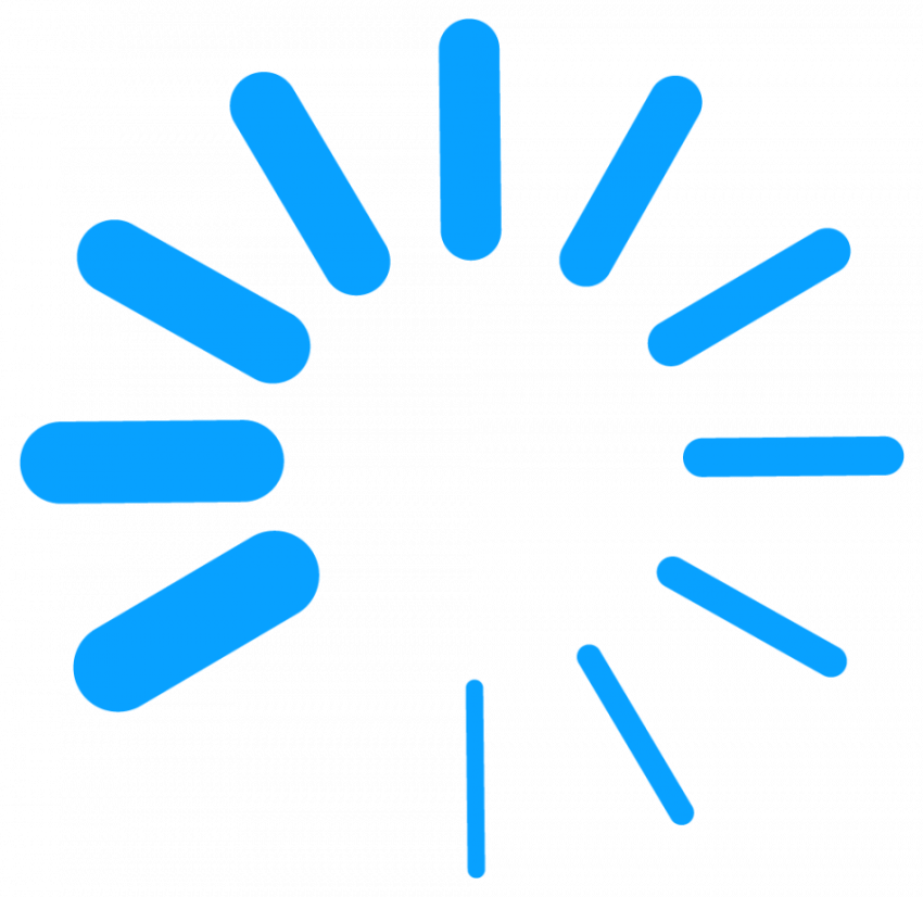 White background Loading Rounded line Sprite sheet icon vector graphic