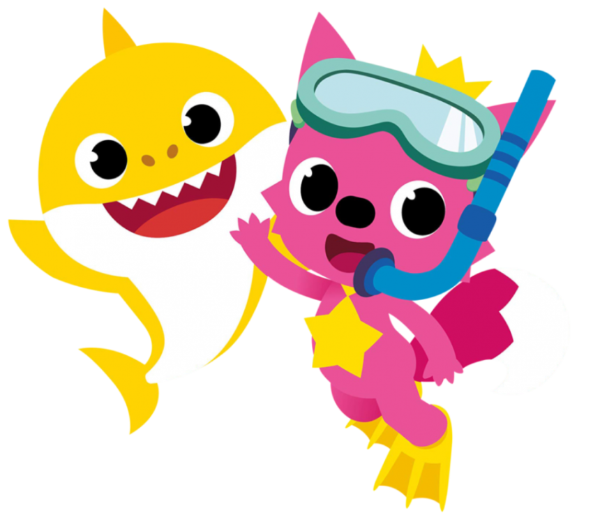 Baby Shark Fun Way PNG Image