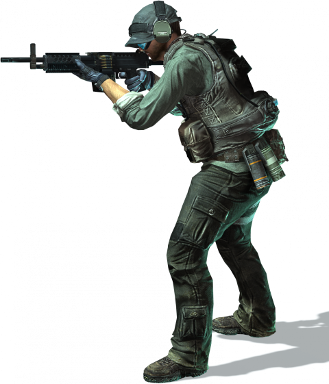 TPS game Character shooting game character png free download