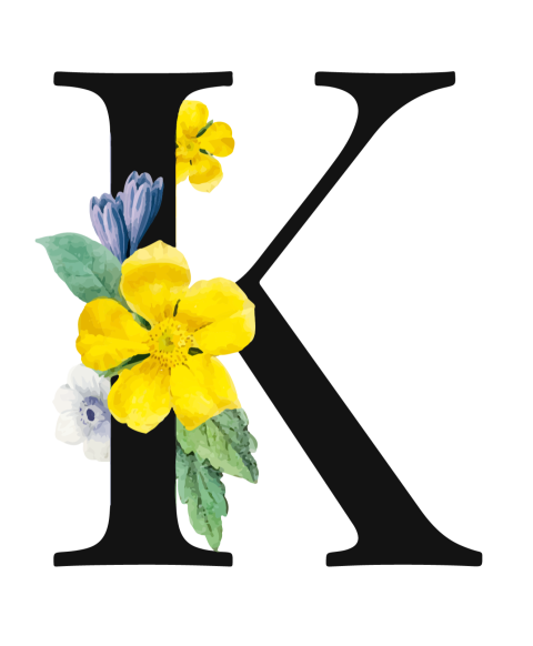 Letter K PNG Vector & Illustration