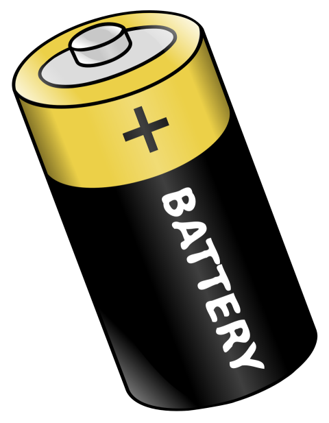 Cartoon Battery PNG Sticker Free Download
