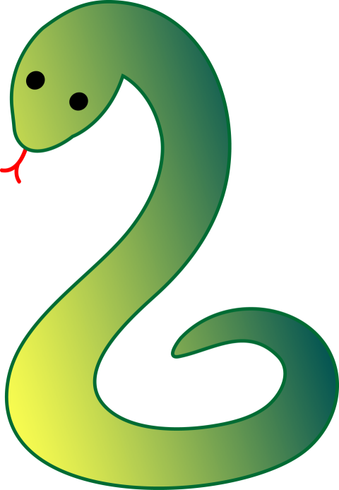 Cute Clipart Anaconda PNG Cartoon Free Transparent background