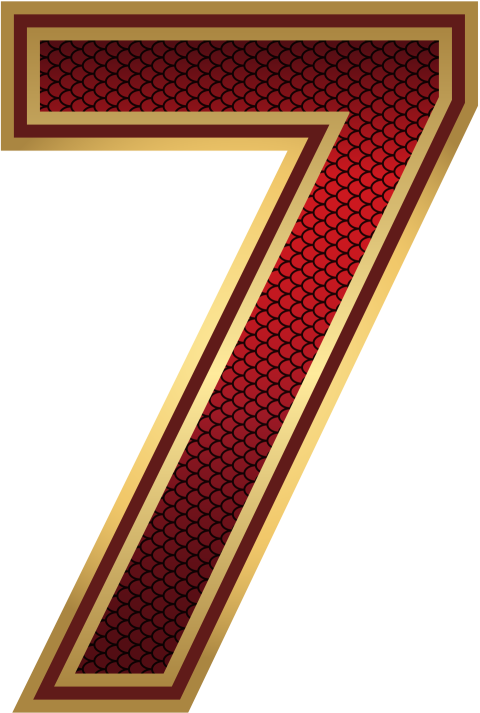 Animated 7 Number PNG Sticker Free Transparent PNG
